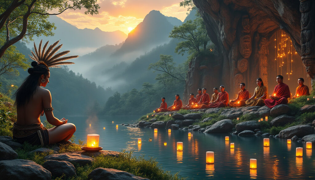 explorez les traditions spirituelles méconnues à travers le monde et plongez au cœur de cultures riches en sagesse et en mystères.
