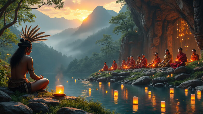 explorez les traditions spirituelles méconnues à travers le monde et plongez au cœur de cultures riches en sagesse et en mystères.