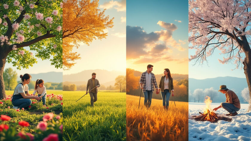 découvrez comment vivre en harmonie avec la nature en comprenant et en adoptant le rythme des saisons pour une vie plus équilibrée et respectueuse de l'environnement.