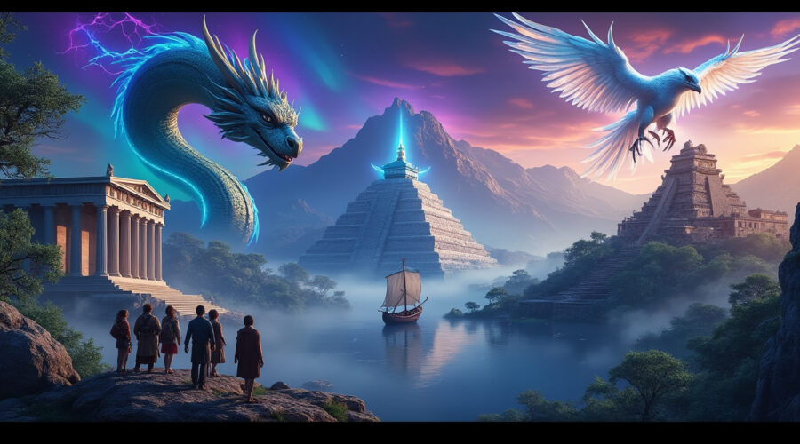 découvrez les mythes et légendes du monde entier et plongez dans les récits fascinants, les héros et les croyances qui ont façonné les cultures.